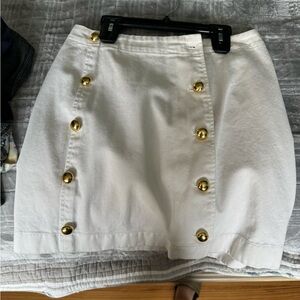 Michael kors denim skirt